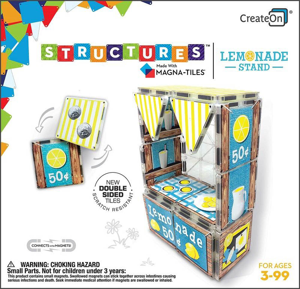 Magna Tiles - StructuresDollars And Cents Lemonade Stand