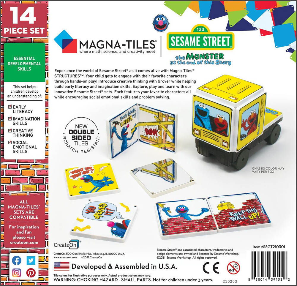 Magna Tiles - StructuresThe Monster At The End Of This Story
