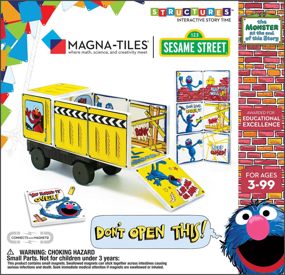 Magna Tiles - StructuresThe Monster At The End Of This Story