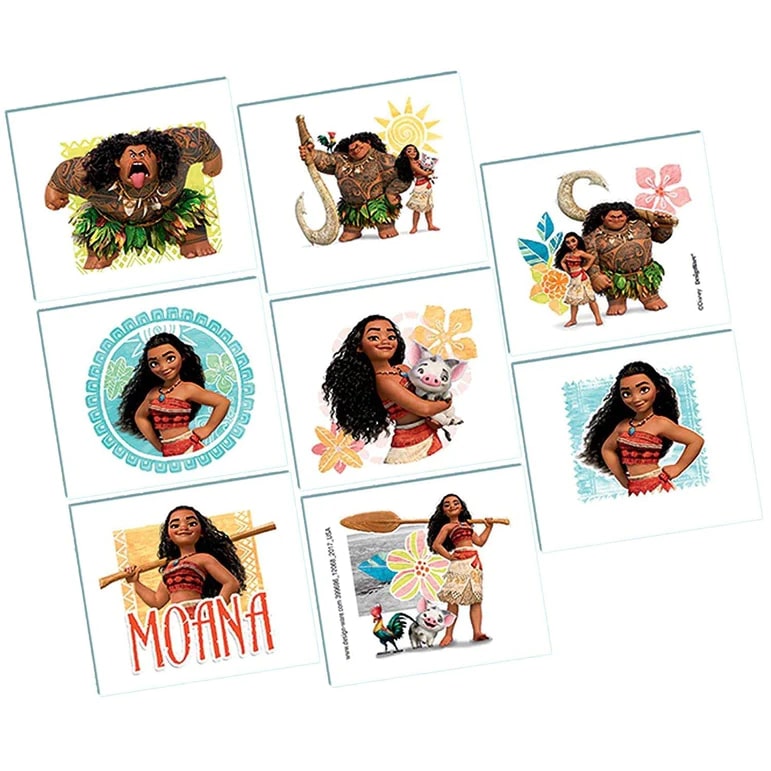 My Party Centre - Disney Moana Tattoos