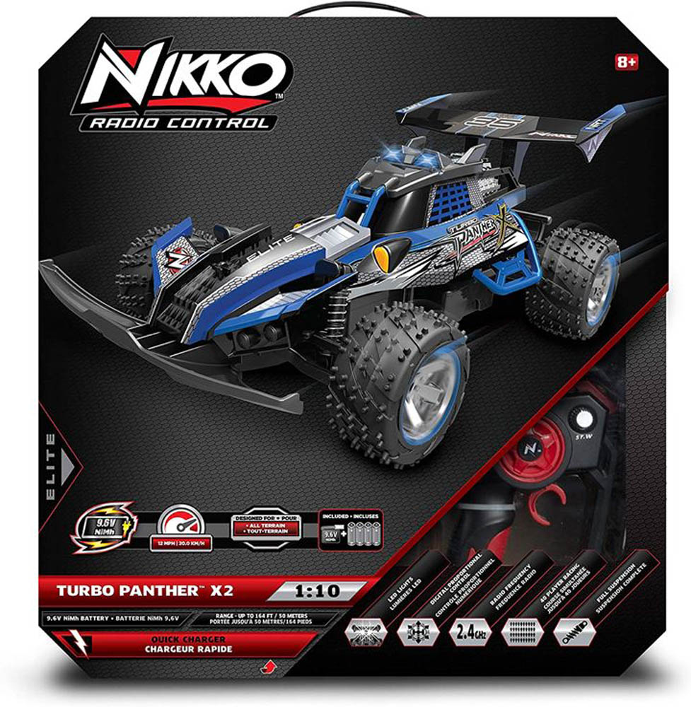 Nikko - Rc - Turbo Panther X2 - Blue