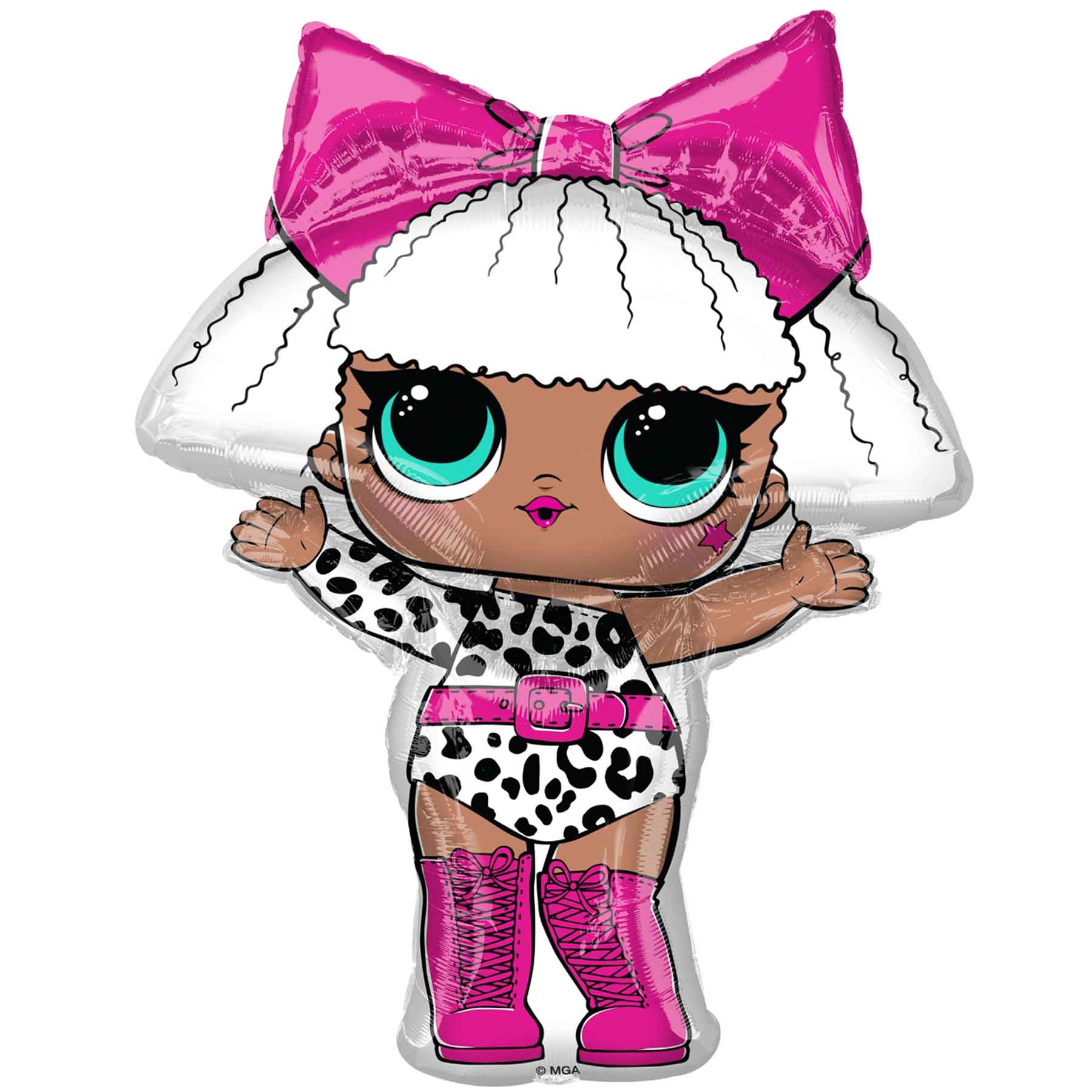 LOL - P38 Surprise Diva Supershape Foil Balloon