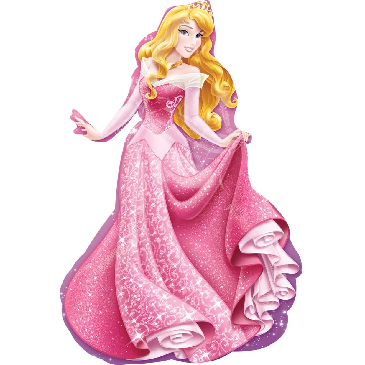 My Party Centre - P38 Princess Sleeping Beauty Large Shape Foil Balloon