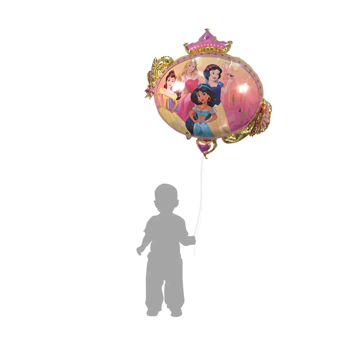My Party Centre - P38 Princess Upon A Time Supershape Foil Balloon 34In