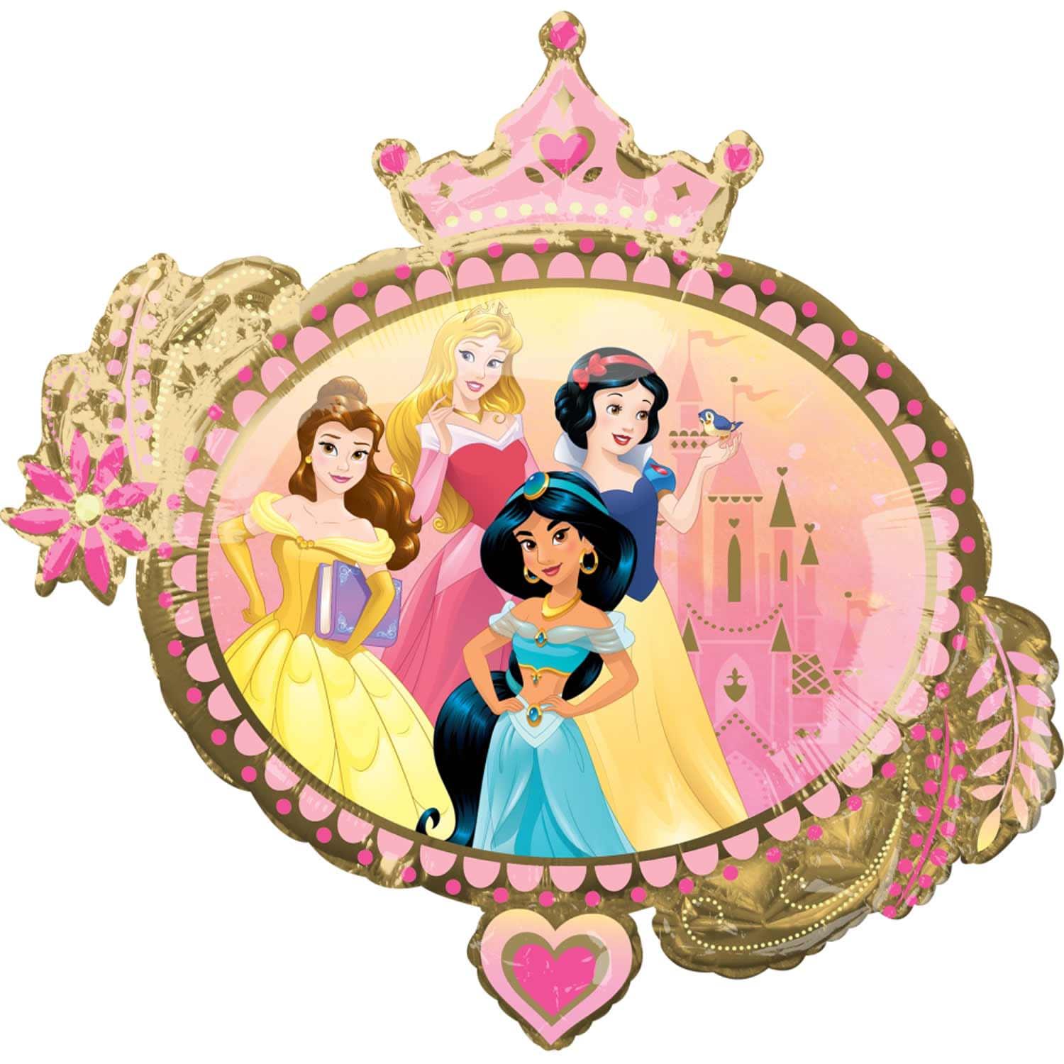 My Party Centre - P38 Princess Upon A Time Supershape Foil Balloon 34In
