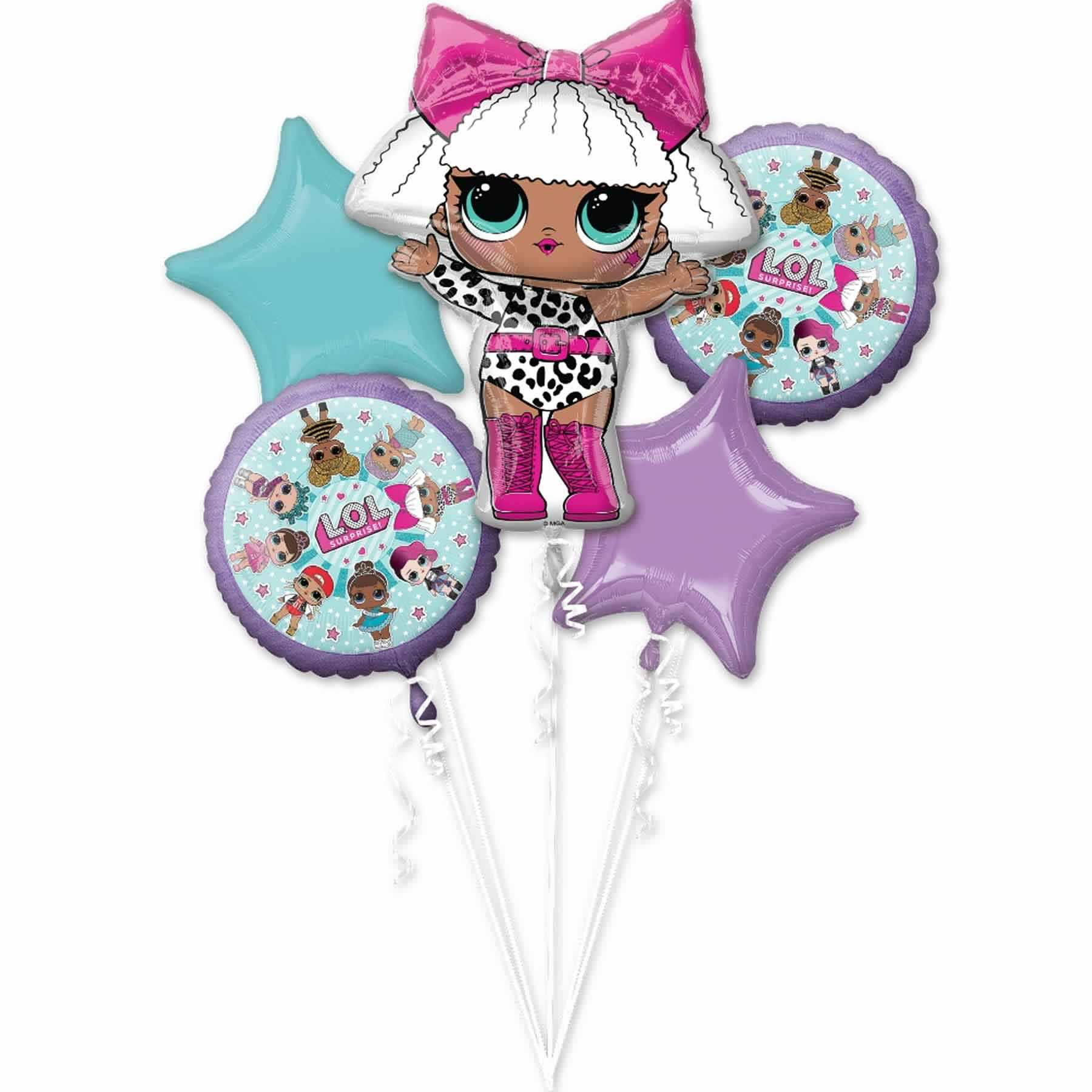 LOL - P75 Surprise Balloon Bouquet 5Pcs