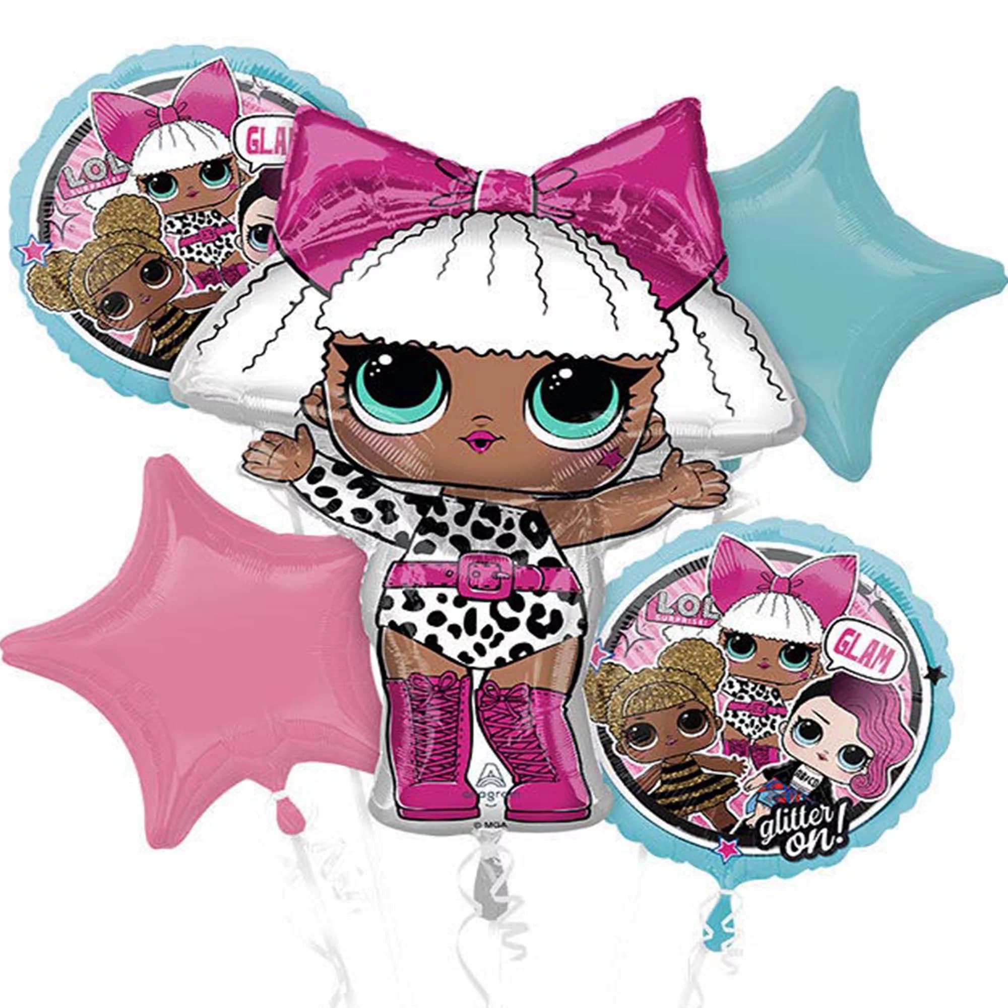 LOL - P75 Surprise Glam Balloon Bouquet 5Pcs