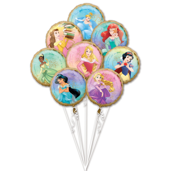 My Party Centre - P75 Princess Once Upon A Time Balloon Bouquet