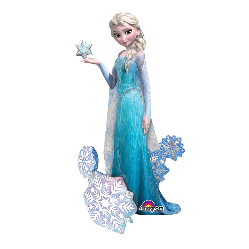 My Party Centre - P93 Frozen Airwalker Elsa The Snow Queen Foil 35 X 57In