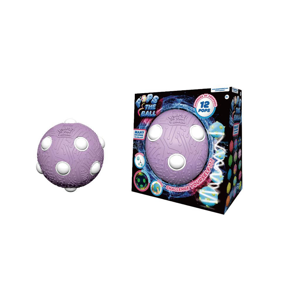 Pops The Ball - Standard 10Cm Size - Colour Mix Assorted