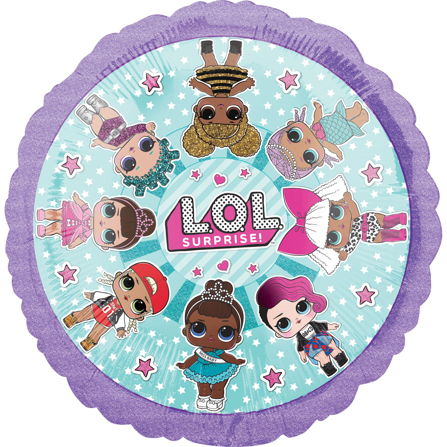 LOL - S60 Surprise Foil Balloon 18In