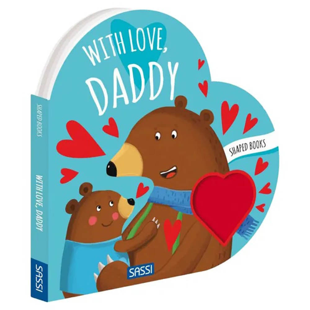 Sassi - Shaped Books - With Love Daddy