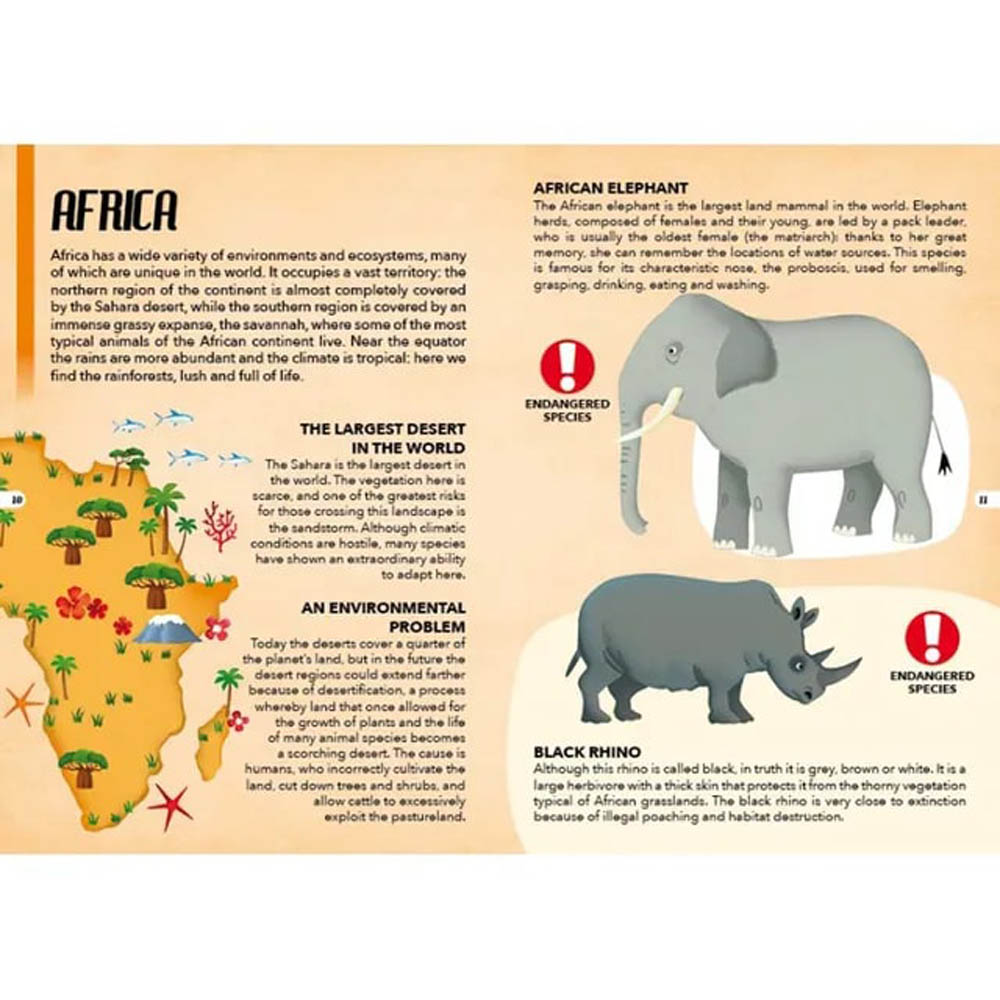 Sassi - Travel, Learn And Explore - Animals Endangered Species