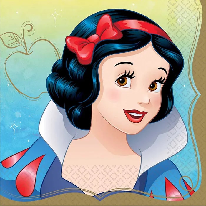 My Party Centre - Snow White Lunch Napkins, 16Pcs