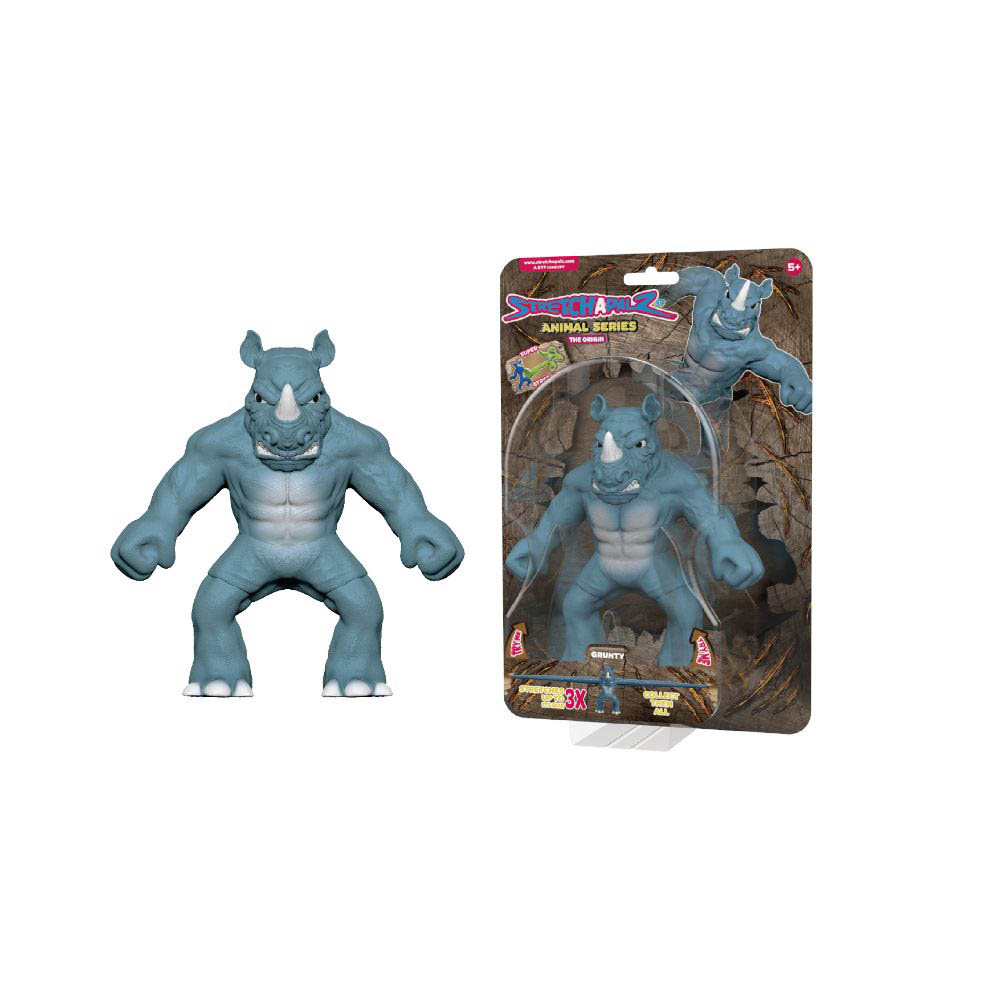 Stretchapalz - 14Cm Characters - Animals Grunty