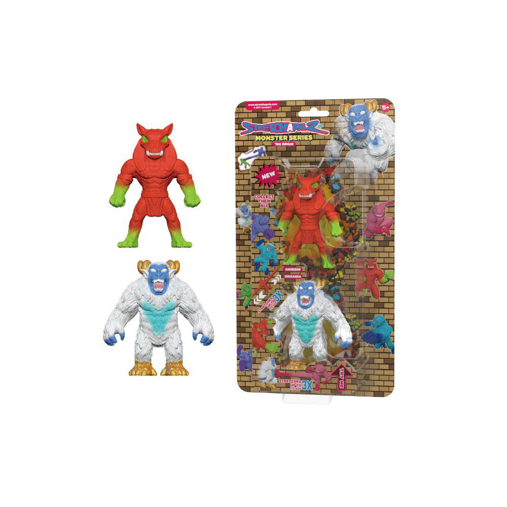 Stretchapalz - Monsters The Origin-Double Pack Blister Packing Anubisor/Chucabra