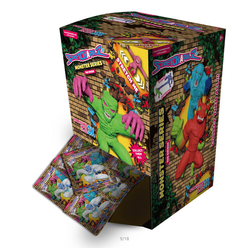 Stretchapalz - Monsters The Origin - Foil Bag Packing