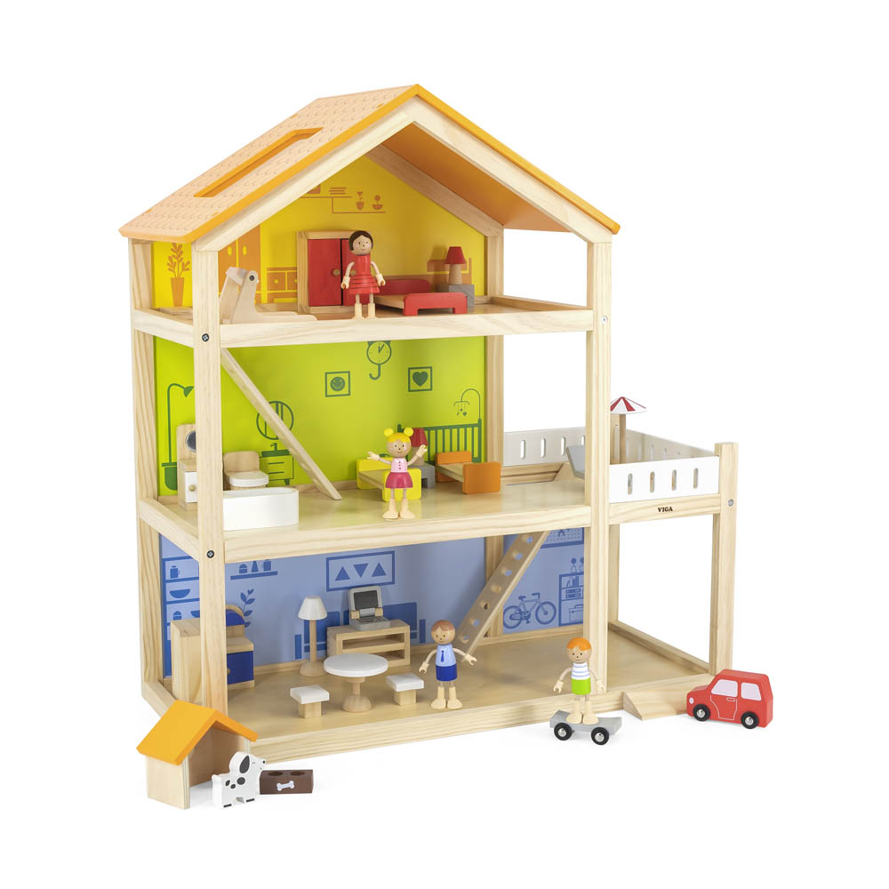 Viga - 3-Storey Wooden House