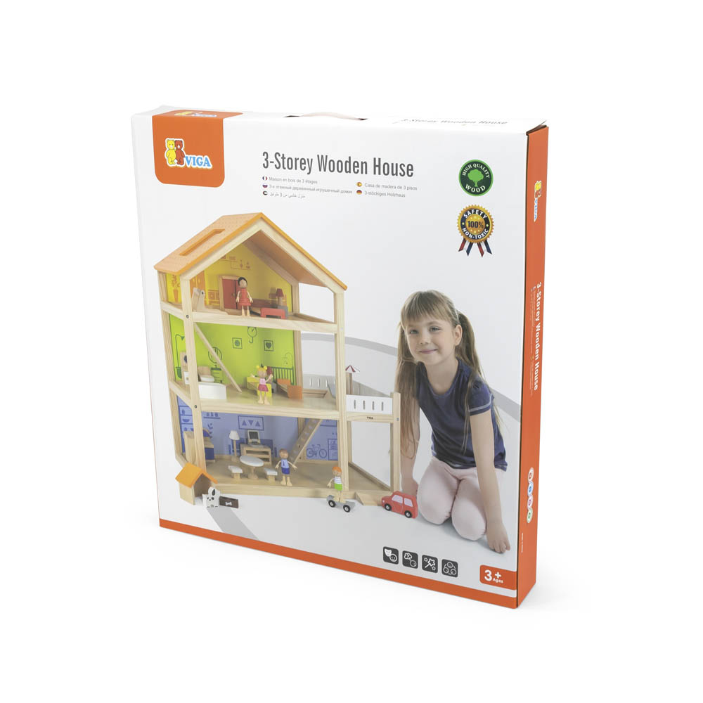 Viga - 3-Storey Wooden House