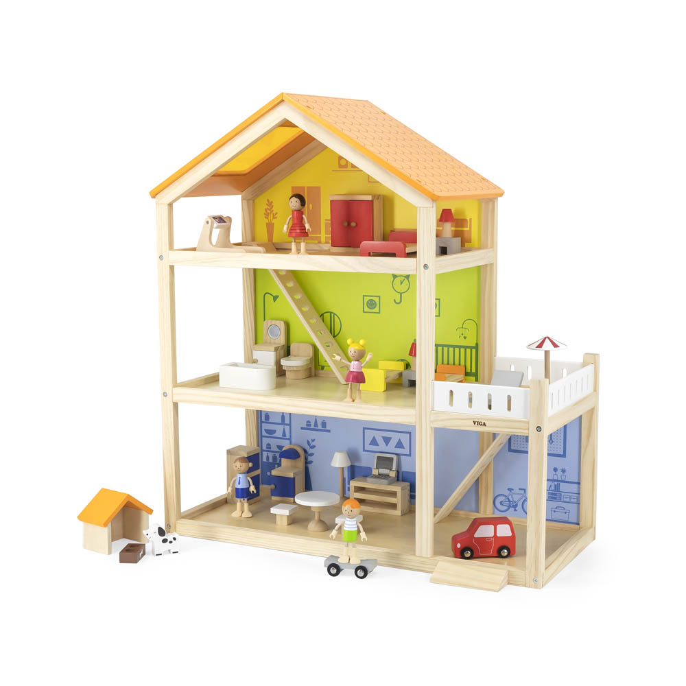 Viga - 3-Storey Wooden House