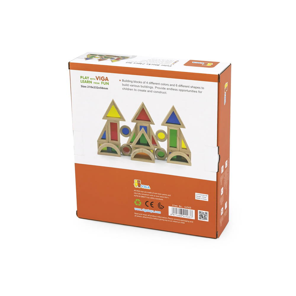 Viga - Color Blocks 24Pcs Set