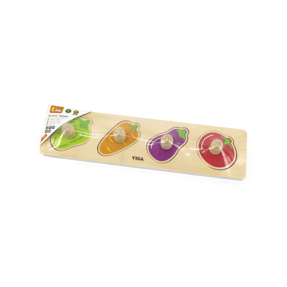 Viga - Flat Puzzle - Vegetables