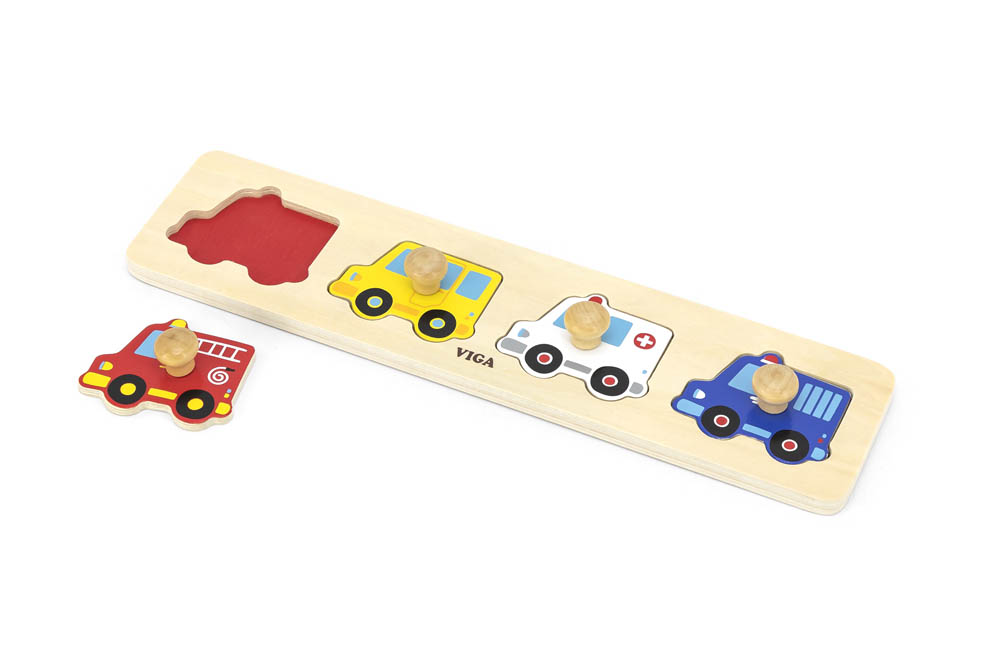 Viga - Flat Puzzle - Vehicles