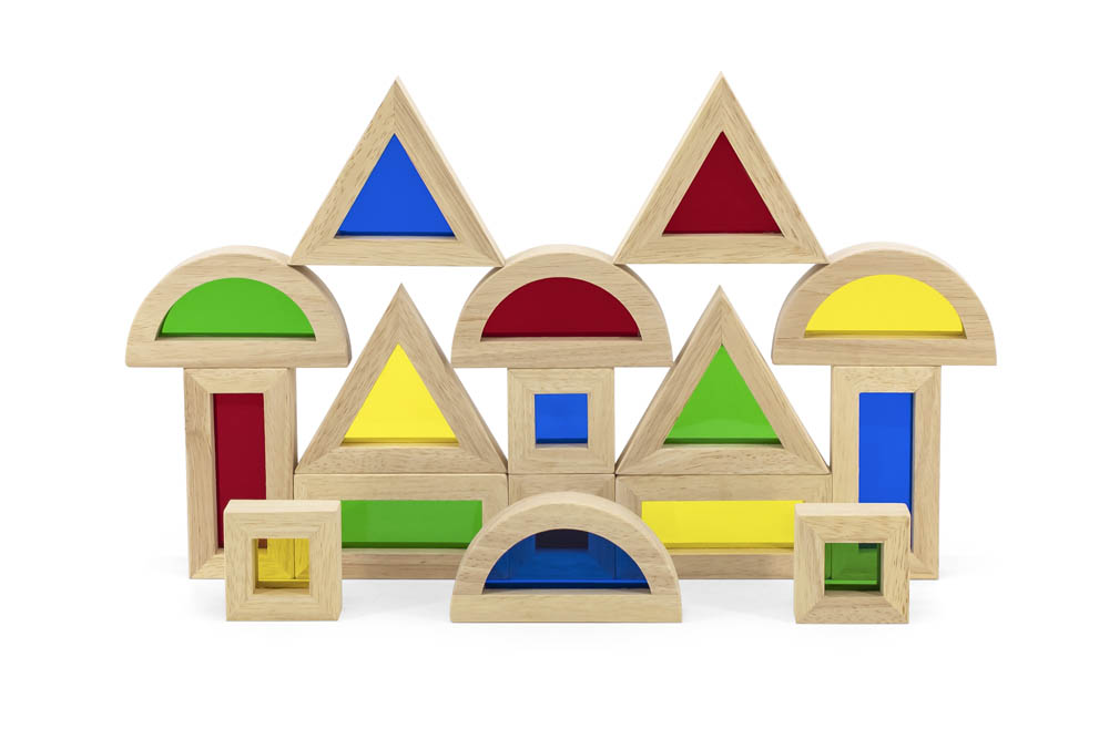Viga - Large Color Blocks 16Pcs Set