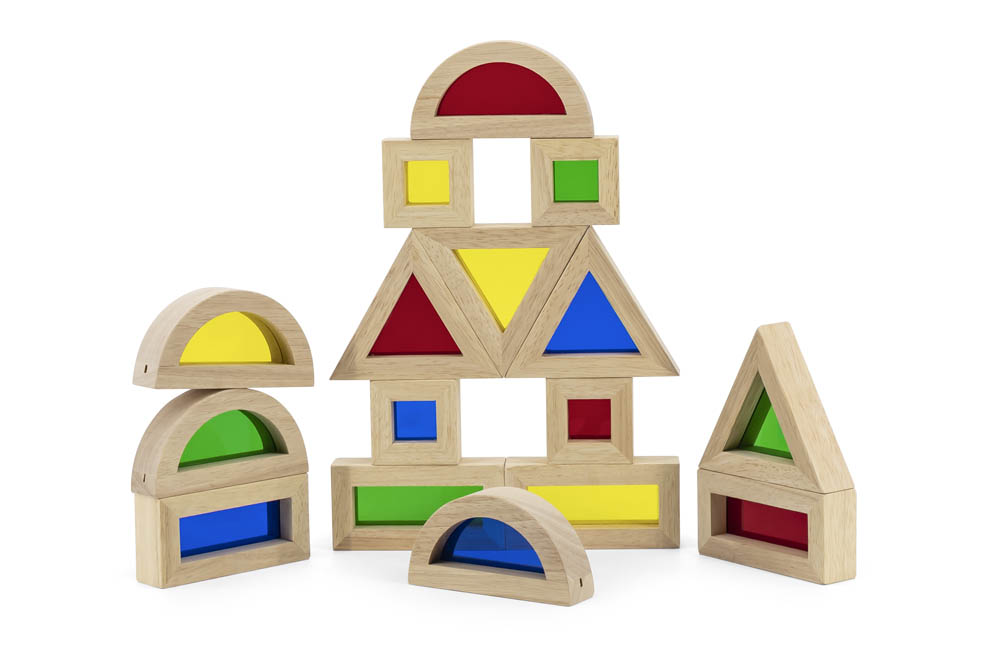 Viga - Large Color Blocks 16Pcs Set