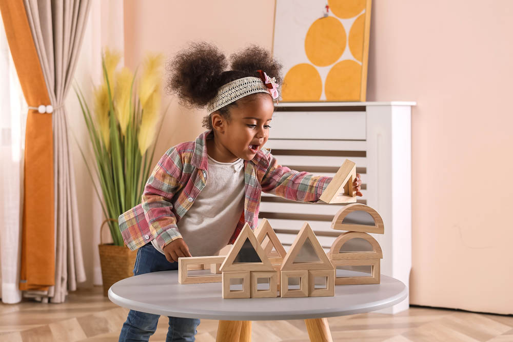 Viga - Large Mirror Blocks 16Pcs Set