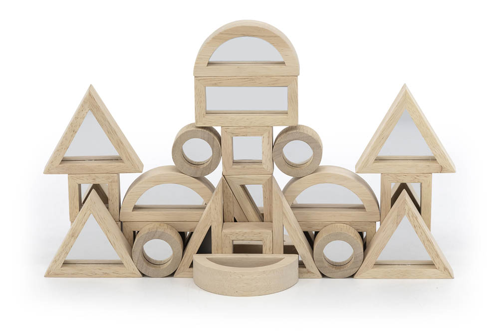 Viga - Mirror Blocks 24Pcs Set
