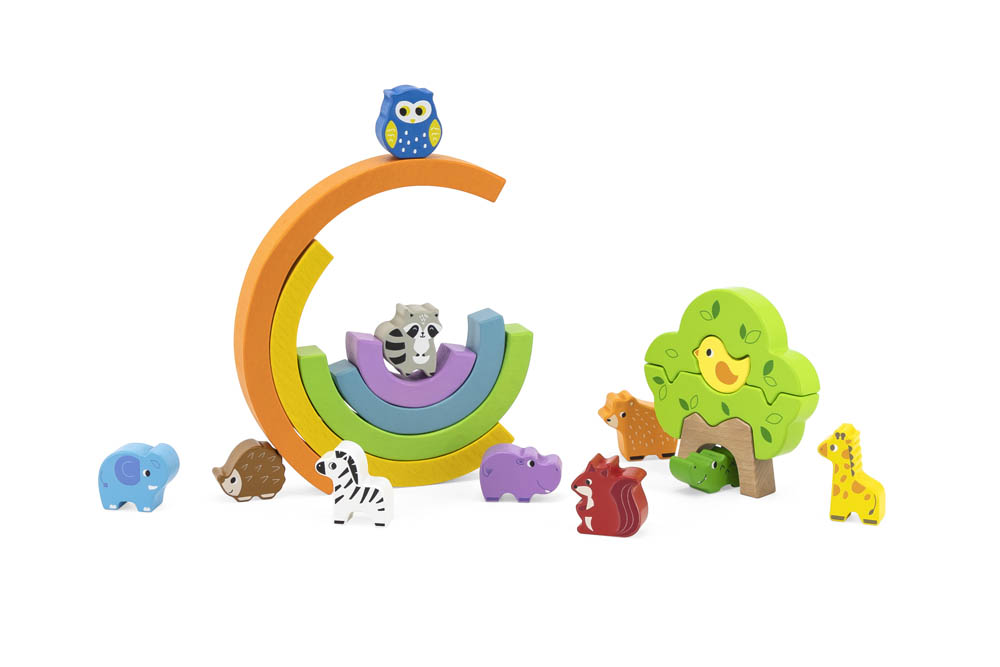Viga - Rainbow Balancing Blocks