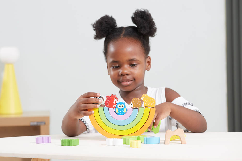 Viga - Rainbow Balancing Blocks