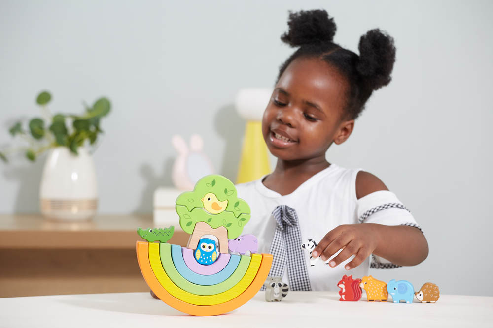 Viga - Rainbow Balancing Blocks