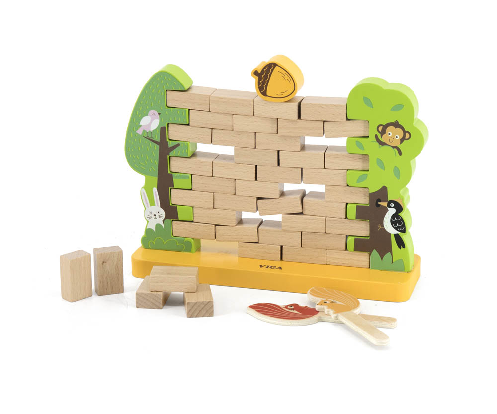 Viga - Steady Squirrel - Brick Balancing Game