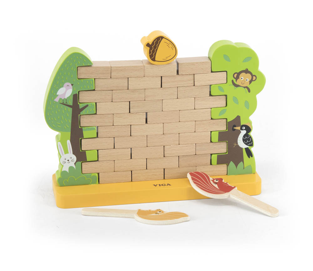 Viga - Steady Squirrel - Brick Balancing Game