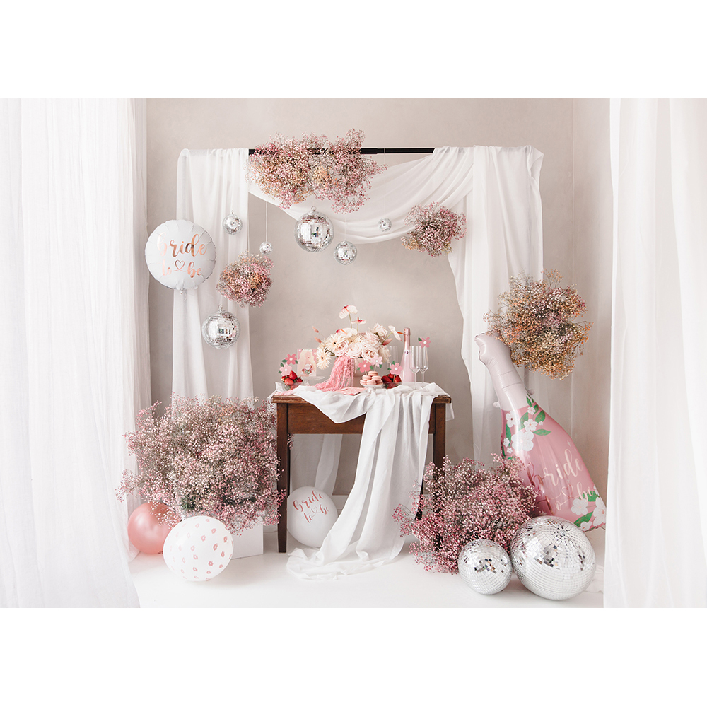 Party Deco - Foil balloon Bottle Bride to be - 49.5x108.5 cm - mix