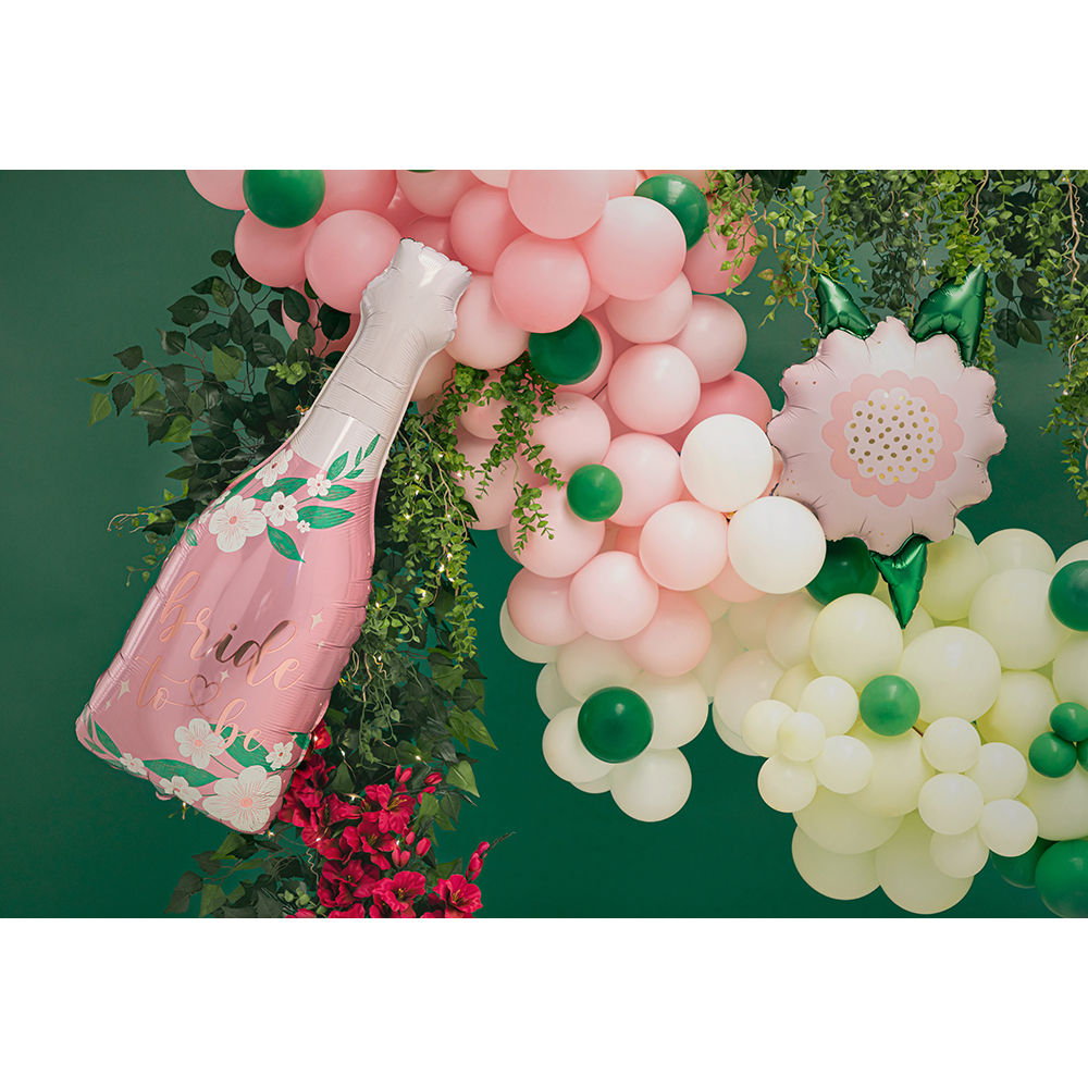 Party Deco - Foil balloon Bottle Bride to be - 49.5x108.5 cm - mix