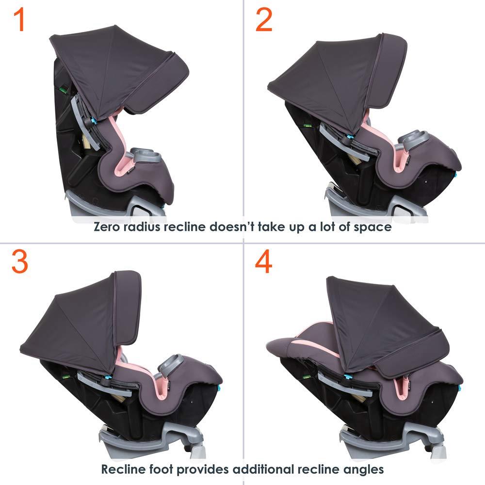 Babytrend - Cover Me 4-in-1 Convertible Car Seat Pink