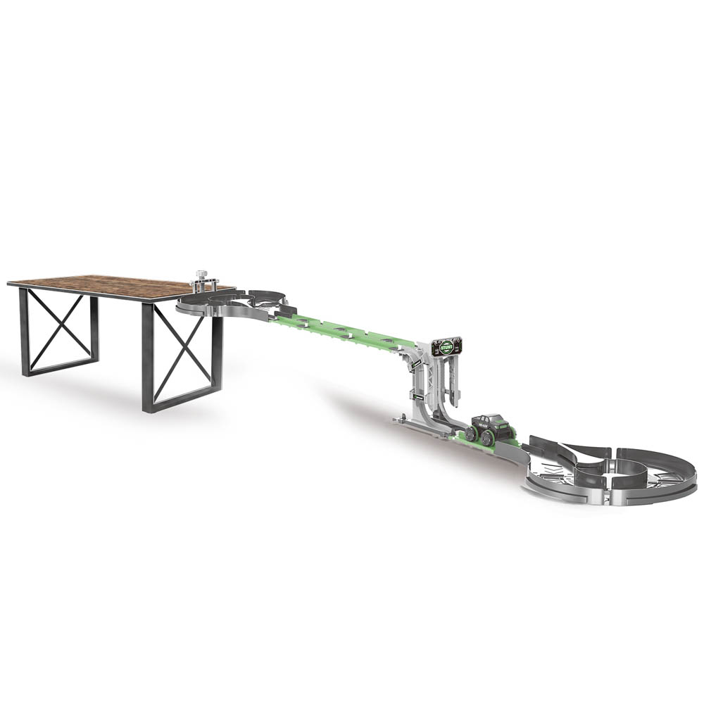 D-Power - Vertical Climb Stunt Car Track - 47pc Set