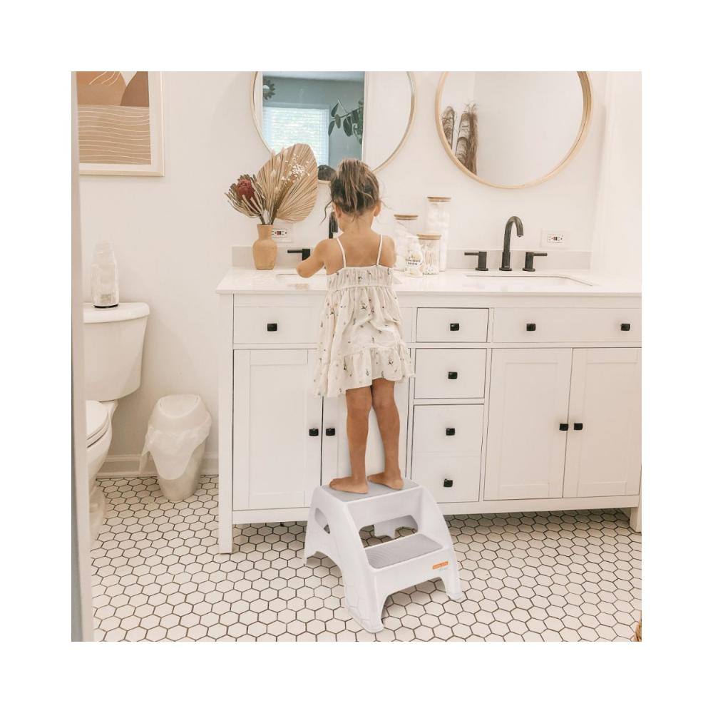 Dreambaby - Toddler & Me 2 Step Stool - Grey