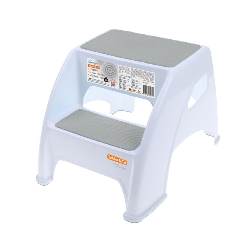 Dreambaby - Toddler & Me Step Stool For Kids & Adults - Grey