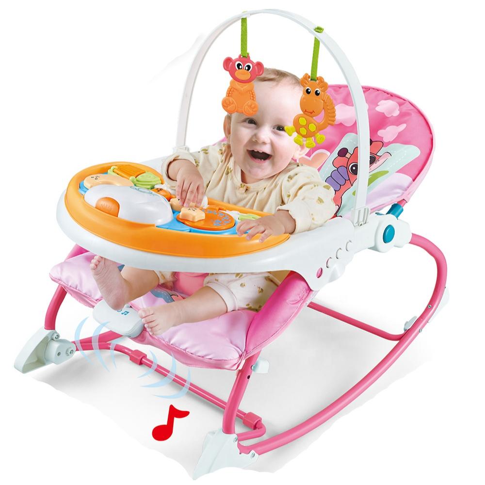 Factory Price - Infant To Toddler Rocker Dining Chair - Pink