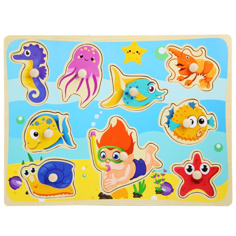 Factory Price - Scarlett Wooden Pegged Puzzle - Design C