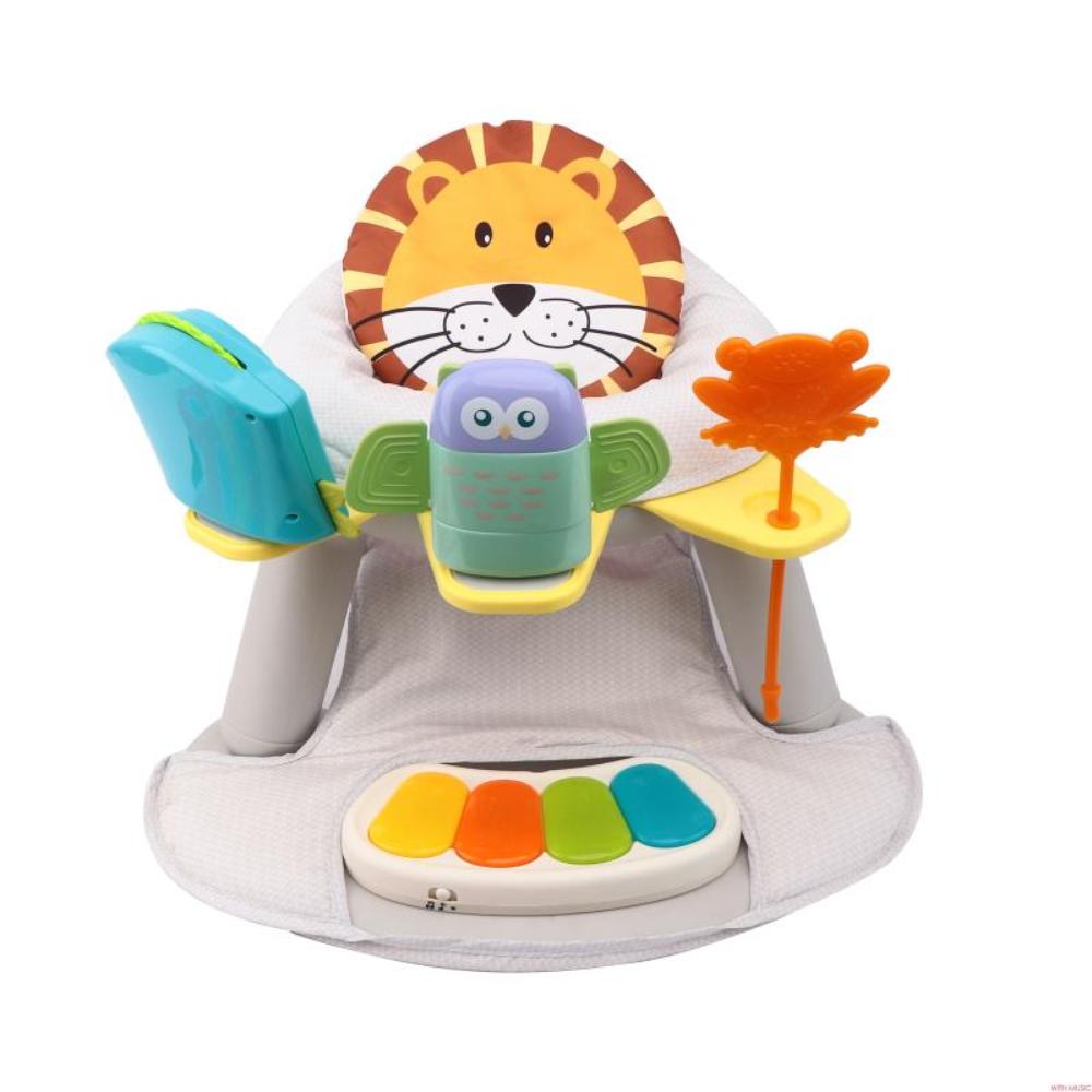Factory Price - Seat With Feeding Table & Piano - Lion