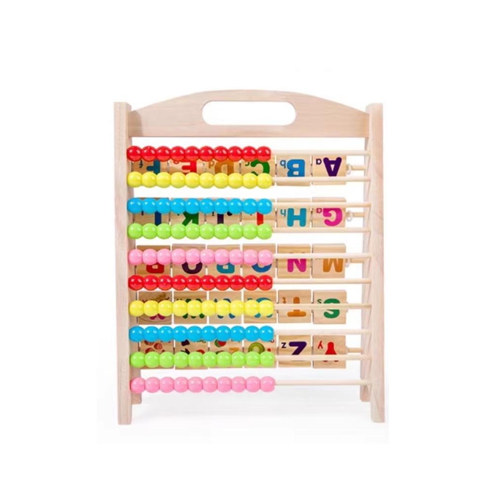 Factory Price - Wooden Abacus & Alphabets Learning & Education Toy