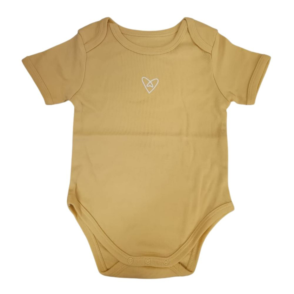Forever Cute Body Suit 6 12m - Peach 