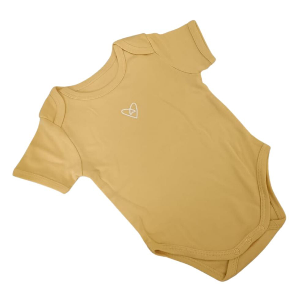Forever Cute Body Suit 6 12m - Peach 