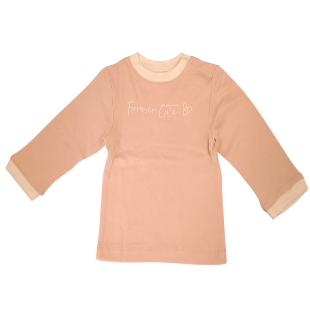 Forever Cute Pyjama Top 3 6m - Pink 