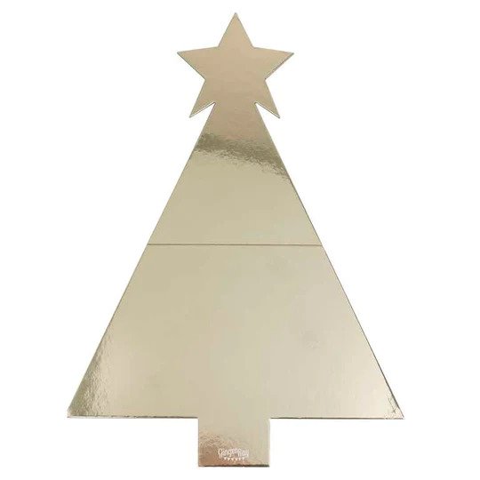 Ginger Ray - Grazing Board - Gold Tree Shaped